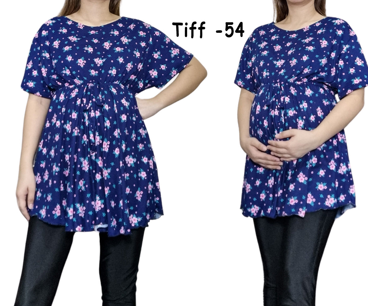 Tiffani Peplum Top - For Ladies, or Pregnant Women