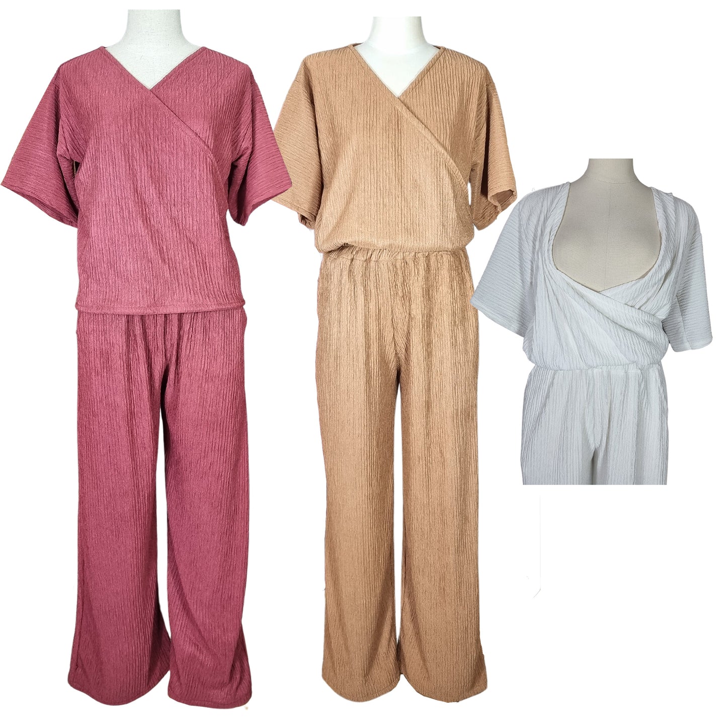 Tasha Top and Pants Coordinates,  Nursing Lounge Wear,  Breastfeeding Terno