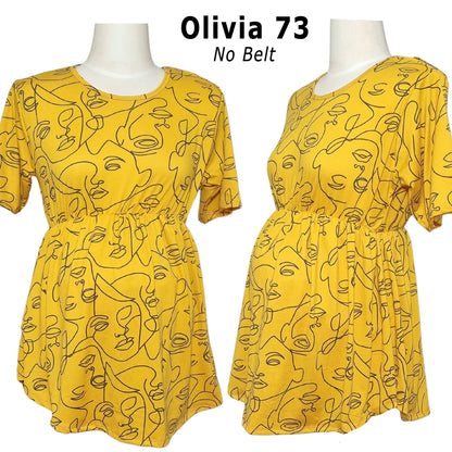 Olivia Pregnant Top - For Ladies, Plus Size and Pregnant Women