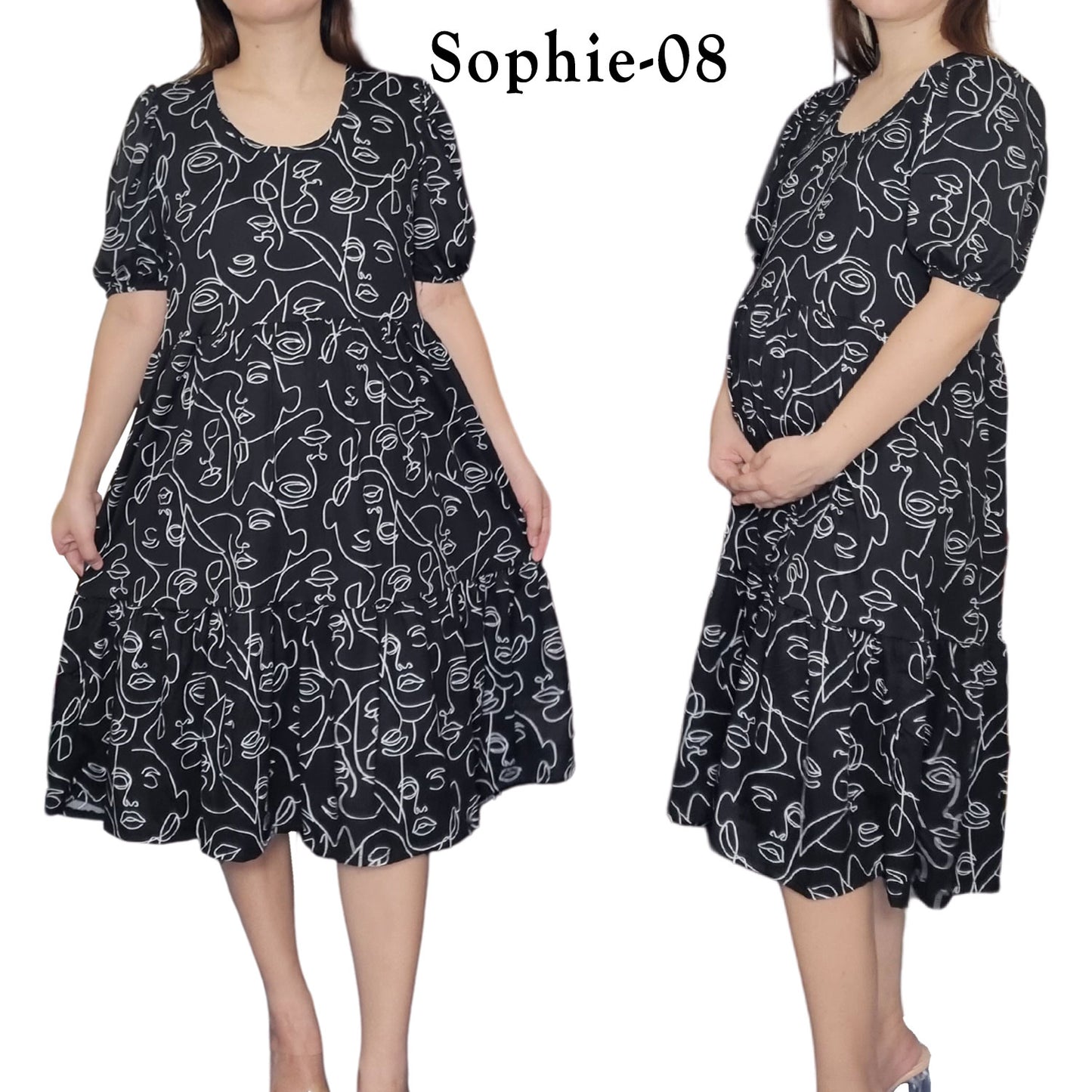 Sophie Dress for Ladies, Pregnant Women and Plus Size - Fits up to XL