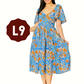 Leah Puffed Sleeves Dress - For Ladies and Pregnant Women