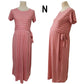 Pregnancy Dress, Long Maxi Dress - Maternity Dress - Luna Dress