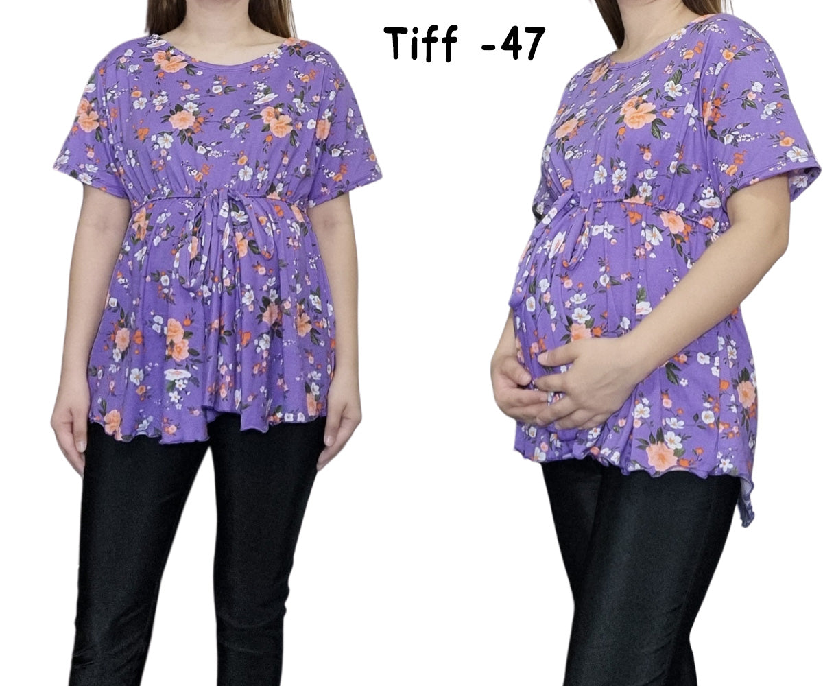 Tiffani Peplum Top - For Ladies, or Pregnant Women