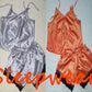 Lace Satin Sleepwear